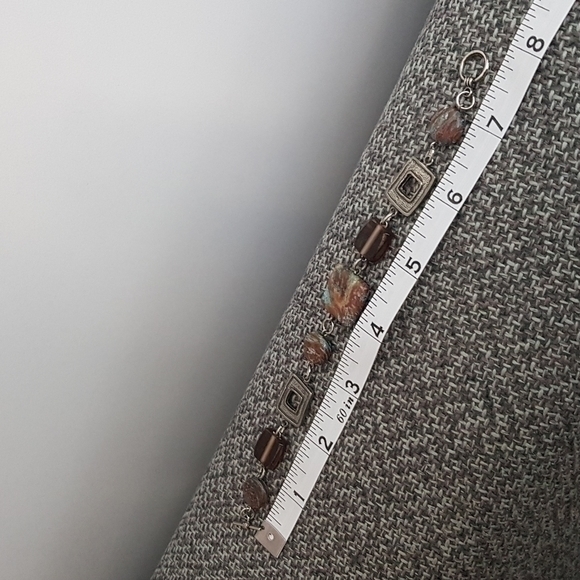 Multimedia bracelet silver tone - Picture 5 of 5